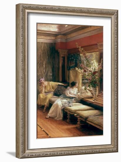 Vain Courtship, 1900-Sir Lawrence Alma-Tadema-Framed Giclee Print