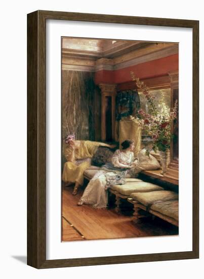 Vain Courtship, 1900-Sir Lawrence Alma-Tadema-Framed Giclee Print