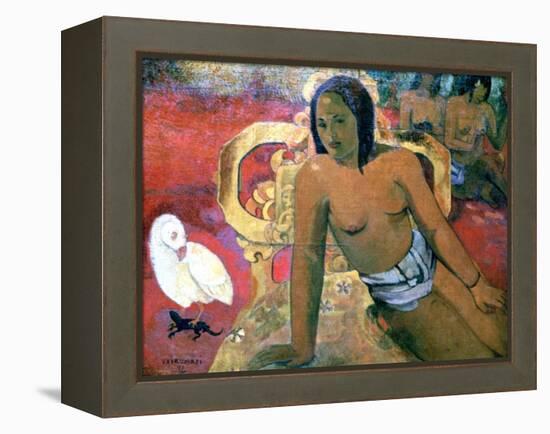 Vairumati, 1896-Paul Gauguin-Framed Premier Image Canvas