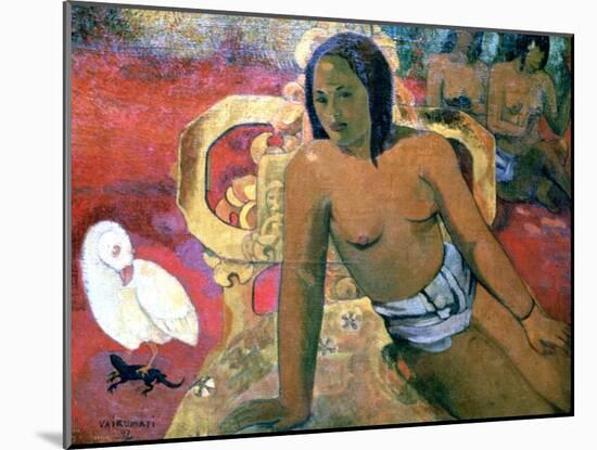 Vairumati, 1896-Paul Gauguin-Mounted Giclee Print