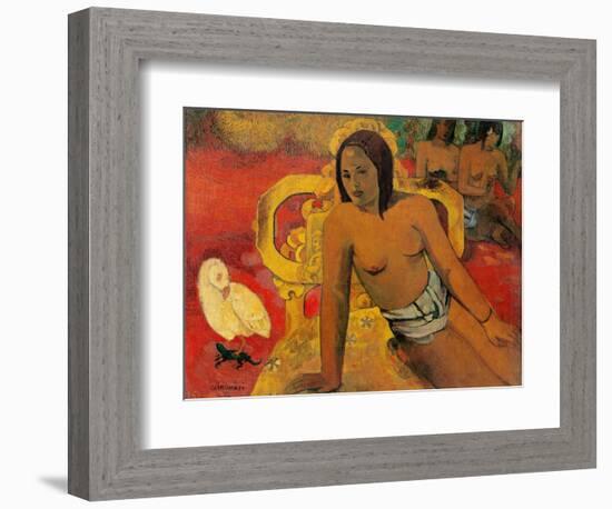 Vairumati-Paul Gauguin-Framed Art Print