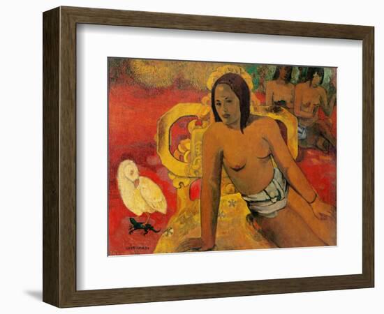 Vairumati-Paul Gauguin-Framed Art Print