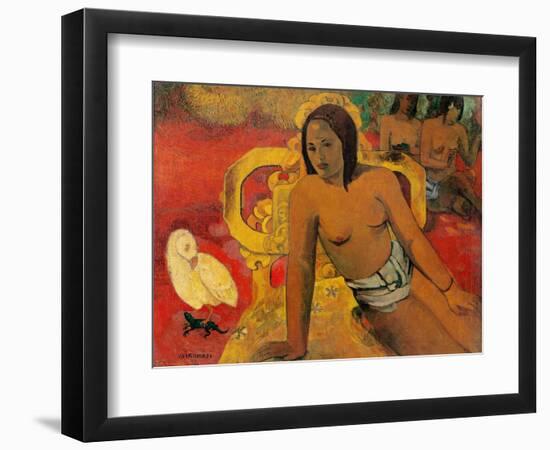 Vairumati-Paul Gauguin-Framed Art Print