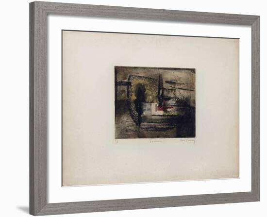 Vaisseau-René Carcan-Framed Limited Edition