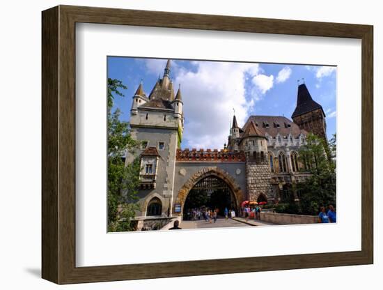 Vajdahunyad Castle, Budapest, Hungary, Europe-Carlo Morucchio-Framed Photographic Print