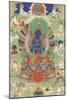 Vajradhara entouré de mahâsiddha-null-Mounted Giclee Print