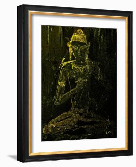 vajrasattva 1-Rabi Khan-Framed Art Print