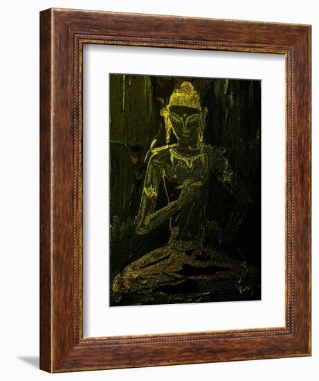 vajrasattva 1-Rabi Khan-Framed Art Print