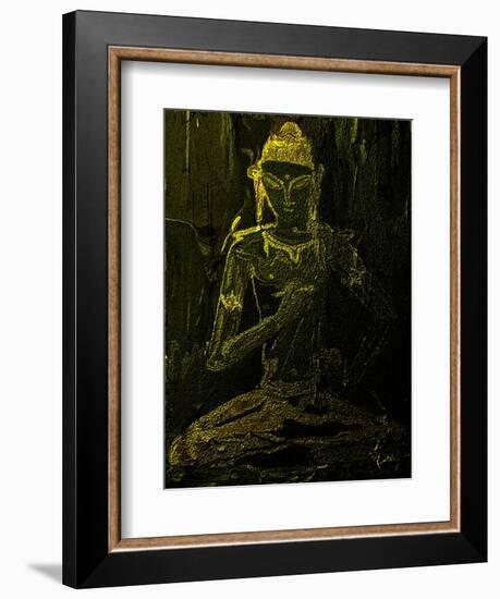 vajrasattva 1-Rabi Khan-Framed Art Print