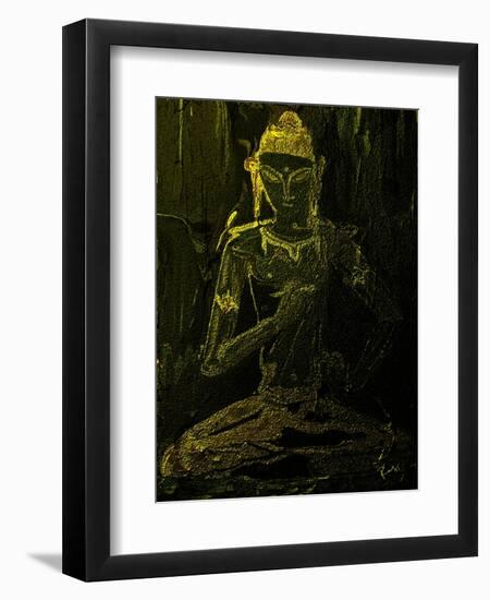 vajrasattva 1-Rabi Khan-Framed Art Print