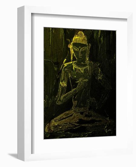 vajrasattva 1-Rabi Khan-Framed Art Print