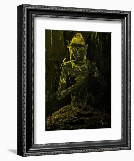 vajrasattva 1-Rabi Khan-Framed Art Print