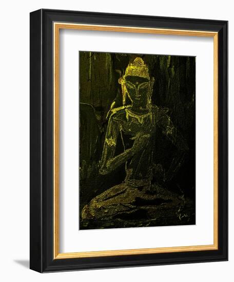 vajrasattva 1-Rabi Khan-Framed Art Print