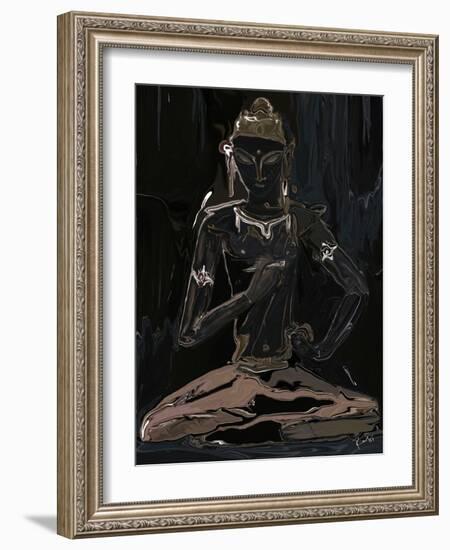 vajrasattva-Rabi Khan-Framed Art Print