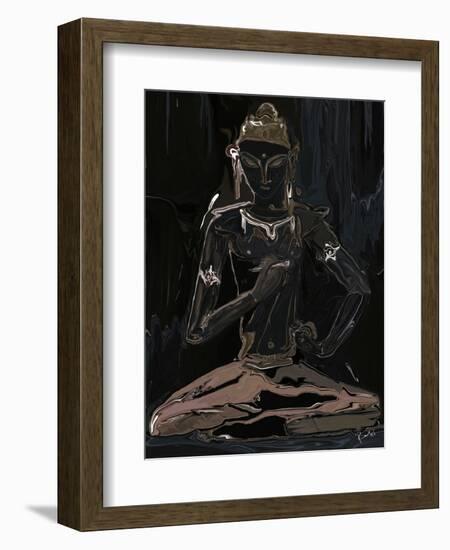 vajrasattva-Rabi Khan-Framed Art Print