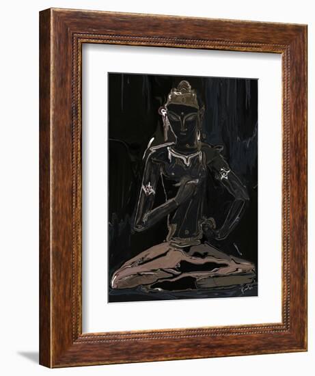 vajrasattva-Rabi Khan-Framed Art Print