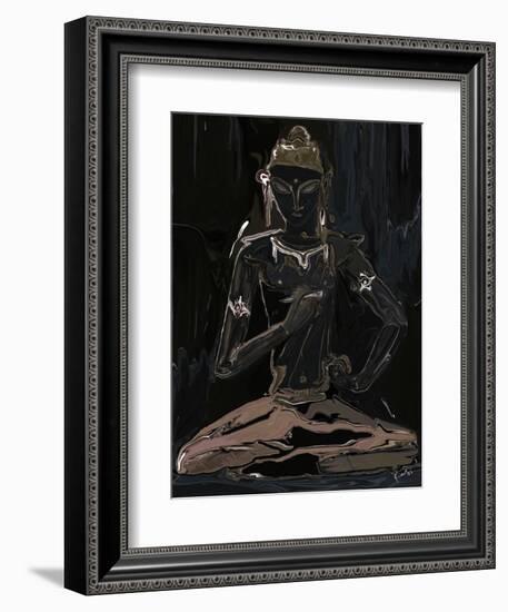 vajrasattva-Rabi Khan-Framed Art Print