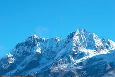 High Mountains Covered by Snow-Vakhrushev Pavel-Framed Photographic Print