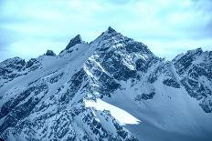 High Mountains Covered by Snow-Vakhrushev Pavel-Framed Photographic Print