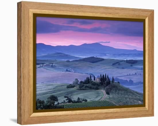 Val d'Orcia, Tuscany, Italy-Doug Pearson-Framed Premier Image Canvas