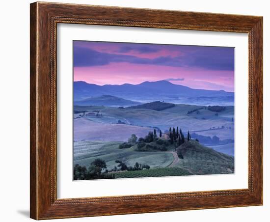 Val d'Orcia, Tuscany, Italy-Doug Pearson-Framed Photographic Print