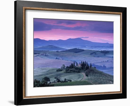 Val d'Orcia, Tuscany, Italy-Doug Pearson-Framed Photographic Print