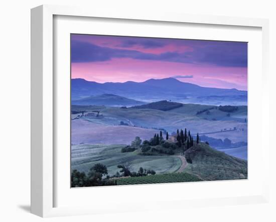 Val d'Orcia, Tuscany, Italy-Doug Pearson-Framed Photographic Print