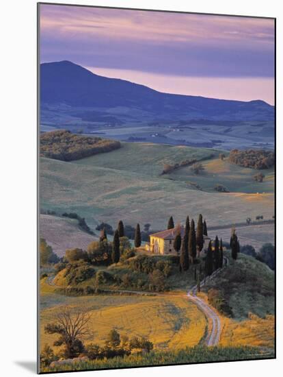 Val d'Orcia, Tuscany, Italy-Doug Pearson-Mounted Premium Photographic Print