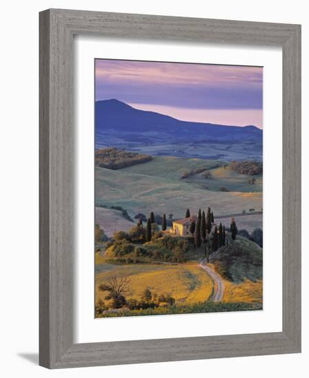 Val d'Orcia, Tuscany, Italy-Doug Pearson-Framed Photographic Print