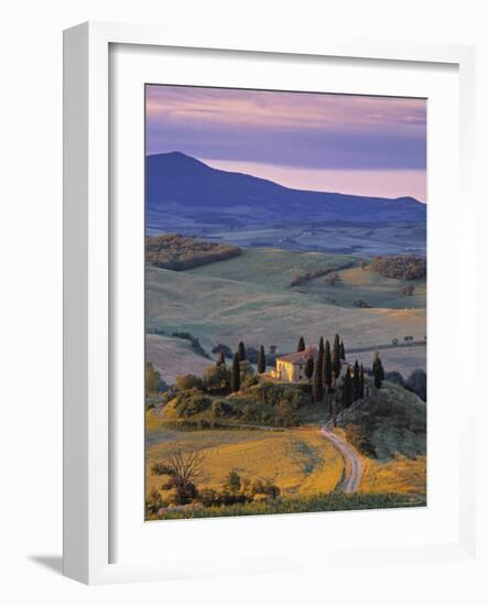 Val d'Orcia, Tuscany, Italy-Doug Pearson-Framed Photographic Print