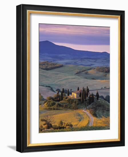 Val d'Orcia, Tuscany, Italy-Doug Pearson-Framed Photographic Print