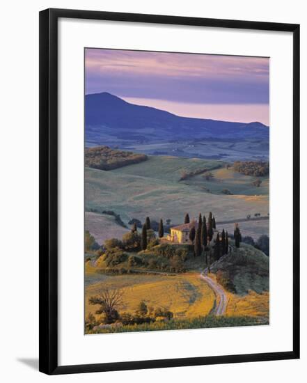 Val d'Orcia, Tuscany, Italy-Doug Pearson-Framed Photographic Print