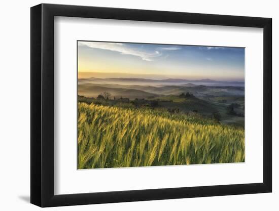 Val D'Orcia - Tuscany, Italy-ClickAlps-Framed Photographic Print