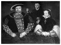 Interview Between Henry VIII and the Emperor Maximilian, 16th Century-Valadon & Co Boussod-Giclee Print