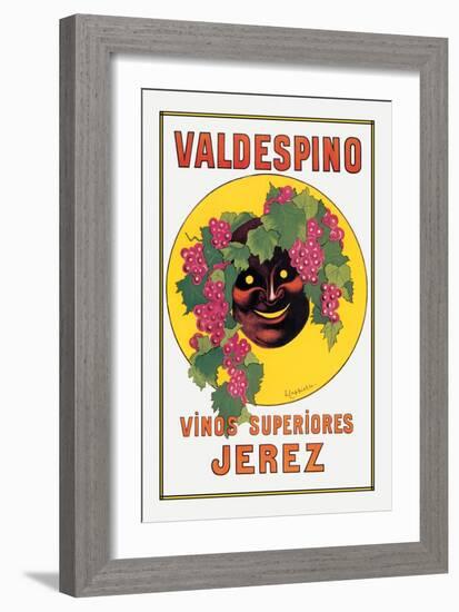 Valdespino - Smiling Mask-Leonetto Cappiello-Framed Art Print