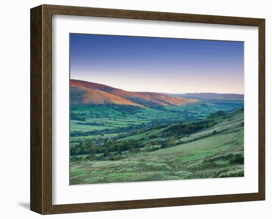 Vale of Edale, Peak District National Park, Derbyshire, England-Alan Copson-Framed Photographic Print