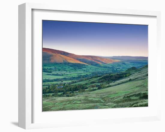 Vale of Edale, Peak District National Park, Derbyshire, England-Alan Copson-Framed Photographic Print