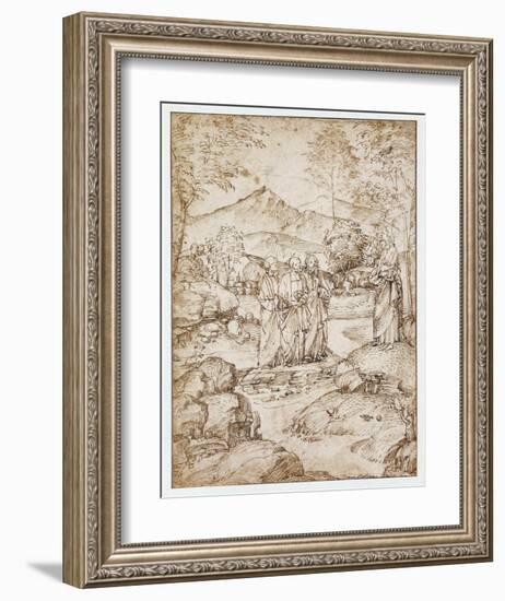 Valediction Christi-Marco Basaiti-Framed Collectable Print