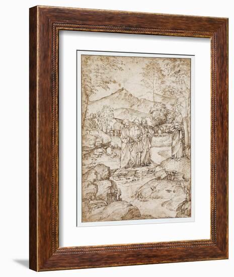 Valediction Christi-Marco Basaiti-Framed Collectable Print