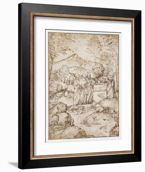 Valediction Christi-Marco Basaiti-Framed Collectable Print