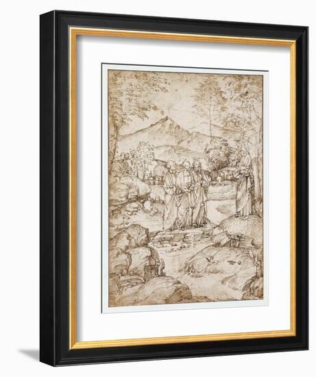 Valediction Christi-Marco Basaiti-Framed Collectable Print