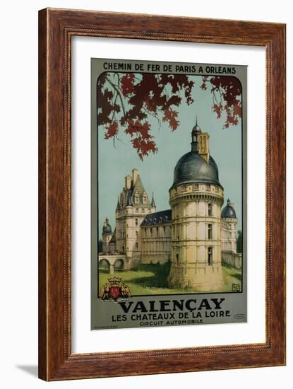 Valencay Poster-null-Framed Giclee Print