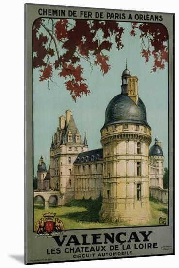 Valencay Poster-null-Mounted Giclee Print