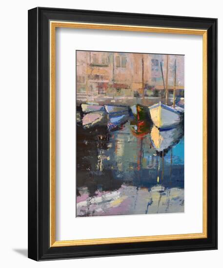 Valencia Boats-Beth A. Forst-Framed Art Print