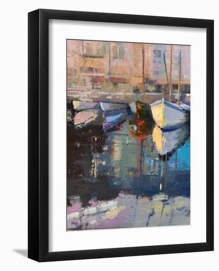 Valencia Boats-Beth A. Forst-Framed Art Print