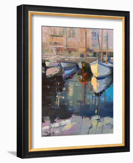 Valencia Boats-Beth A. Forst-Framed Art Print