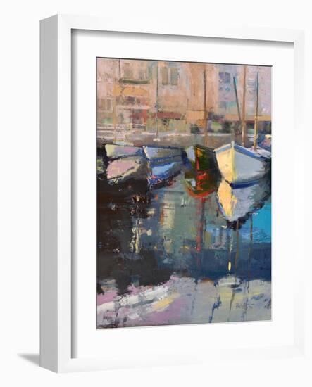Valencia Boats-Beth A. Forst-Framed Art Print