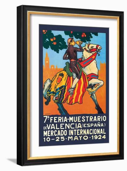 Valencia En Fa. Feria Muestrario-Simon-Framed Art Print