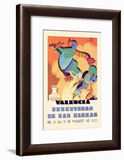 Valencia Festividad-Molla-Framed Art Print