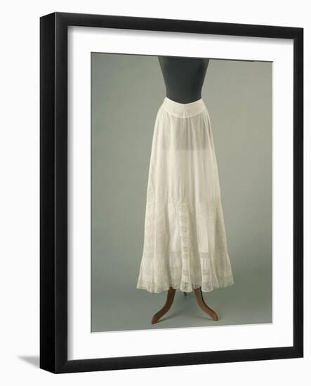 Valenciennes Lace Petticoat-null-Framed Giclee Print